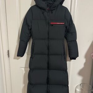 Prada black Puffer Jacket